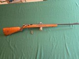 Mauser MS 420 clip fed 22 long rifle, very nice original rifle