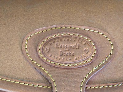 Lewis Drake shotshell case (Roosevelt and Drake) Buffalo hide - Image 2 of 6