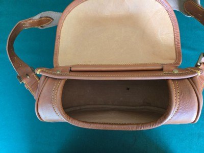 Lewis Drake shotshell case (Roosevelt and Drake) Buffalo hide - Image 6 of 6