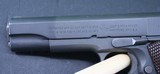 Excellent WWII 1943 U.S. Colt 1911A1 .45ACP, US Marked M1916 Holster and US Marked WWII Tanker Holster - 5 of 14