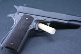 Excellent WWII 1943 U.S. Colt 1911A1 .45ACP, US Marked M1916 Holster and US Marked WWII Tanker Holster - 1 of 14