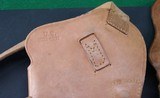 Excellent WWII 1943 U.S. Colt 1911A1 .45ACP, US Marked M1916 Holster and US Marked WWII Tanker Holster - 13 of 14