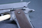 Excellent WWII 1943 U.S. Colt 1911A1 .45ACP, US Marked M1916 Holster and US Marked WWII Tanker Holster - 6 of 14