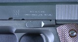 Excellent WWII U.S Marked Union Switch & Signal 1911A1, Graton & Knight Holster, Web belt, mag holder and 3 magazines - 4 of 15