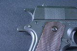 Excellent WWII U.S Marked Union Switch & Signal 1911A1, Graton & Knight Holster, Web belt, mag holder and 3 magazines - 10 of 15