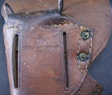 Excellent WWII U.S Marked Union Switch & Signal 1911A1, Graton & Knight Holster, Web belt, mag holder and 3 magazines - 14 of 15