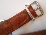Vintage Pre-Owned Brown Leather M.H. Canjar Denver Co Rifle Sling w. Arm Cuff - 4 of 11