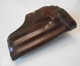 Kramer 686 Stitched Leather OWB Open Top, Open Muzzzle RH Holster - 2 of 12