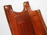 Unusual Case XX Leather Double Sheath for Knife & Sharpening Wand / Fire Stick? - 2 of 9