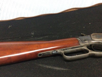 A Uberti from Massachusetts Long Range Lever Action 45 Colt 30 inch Barrel - Image 7 of 15