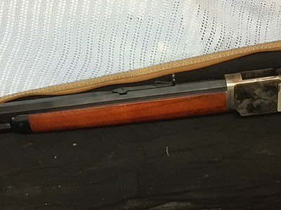 A Uberti from Massachusetts Long Range Lever Action 45 Colt 30 inch Barrel - Image 1 of 15