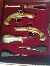 Henry Deringer Gold Mounted Commemorative Pistol Set - 4 of 11