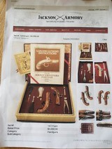 Henry Deringer Gold Mounted Commemorative Pistol Set - 11 of 11