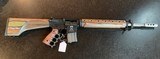 Craft-built Custom 10th Mountain Division AR15, New/Unfired - 1 of 14