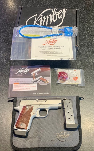 Kimber Micro 9 STS, 9mm, LNIB $450