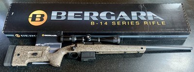 Bergara B-14 HMR with Nikon Prostaff 53.5-14x40mm scope, 6.5 Creedmoor
