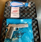 Kimber Stainless TLE/RL II .45acp Like New