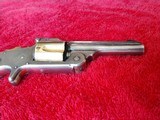 Silver and gold plated 38 Smith and Wesson model 2 break top in immaculate condition - 7 of 16