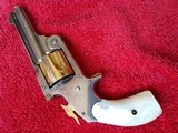 Silver and gold plated 38 Smith and Wesson model 2 break top in immaculate condition - 15 of 16