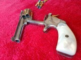 Silver and gold plated 38 Smith and Wesson model 2 break top in immaculate condition - 5 of 16