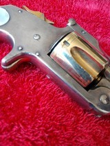 Silver and gold plated 38 Smith and Wesson model 2 break top in immaculate condition - 11 of 16