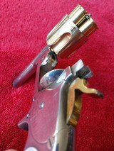 Silver and gold plated 38 Smith and Wesson model 2 break top in immaculate condition - 4 of 16