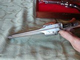 Extremely rare antique S&W improved model Schofield 45 single action revolver - 10 of 15