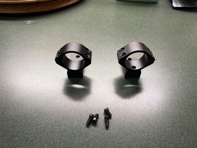 Talley Lightweight Aluminum 1” Rings & Bases - Image 2 of 5