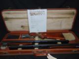 BROWNING SUPERPOSED 12 GA PIGEON SPECIAL ORDER TWO BARREL SET - 1 of 10