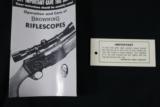 BROWNING RIFLE SCOPE 2 1/2 X 8X - 4 of 4