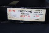 BROWNING AUTO 5 LIGHT TWENTY WITH BOX - 2 of 10