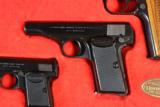 BROWNING 3 PISTOL SET BABY 25, 1955 380 CAL AND HI POWER WITH CASE - 3 of 8