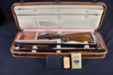 BROWNING SUPERPOSED 410 AND 28 GA TWO BARREL SET WITH CASE SALE PENDING - 1 of 10