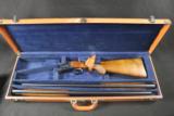 BROWNING SUPERPOSED 20 GA GRADE I TWO BARREL SET WITH CASE SOLD - 1 of 13