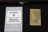 BROWNING MEDALIST WITH CASE AND ACCESSORIES SOLD - 6 of 6