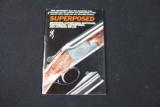 BROWNING SUPERPOSED RIFLE BOOKLET - 1 of 2
