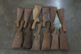 ASSORTED LOT OF GUN STOCK BLANKS - 1 of 1