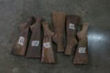 ASSORTED LOT OF GUN STOCK BLANKS - 1 of 1
