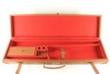 LEATHER COVERED GUN CASE FOR SIDE BY SIDE - SOLD - 1 of 4