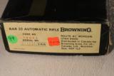 BROWNING BAR 22 L.R. WITH BOX - SOLD - 2 of 11