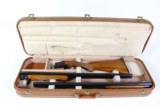 BROWNING SUPERPOSED TWO BARREL SET WITH CASE ( .410 AND 20 GA. ) - SOLD - 1 of 9