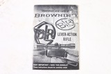 BROWNING BLR BOOKLET - 1 of 2