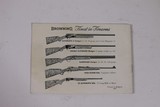 BROWNING AUTO 5 BOOKLET - SOLD - 2 of 3