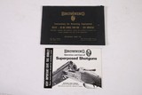 BROWNING SUPERPOSED BOOKLET - 1 of 1