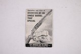 BROWNING BT-99 BOOKLET - 1 of 1