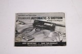BROWNING AUTO 5 12 GA 3'' BOOKLET - 1 of 2
