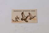 BROWNING CATALOG 1960'S - 1 of 2