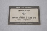 BROWNING AUTOMATIC .22 BOOKLET - 1 of 2