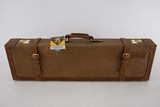 BROWNING CRAZY HORSE LEATHER O/U GUN CASE - SALE PENDING - 1 of 4