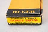 RUGER MK 1 .22 WITH BOX - 8 of 8